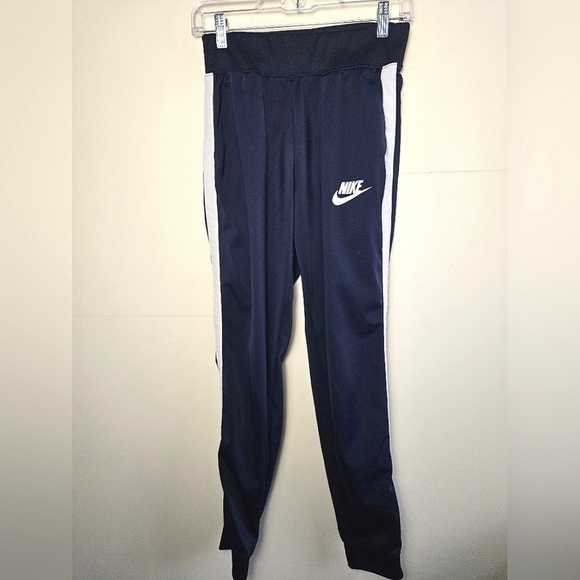 Vintage Men's Nike Blue Tag Athletic Track Joggers, Size Small - Picture 1 of 4